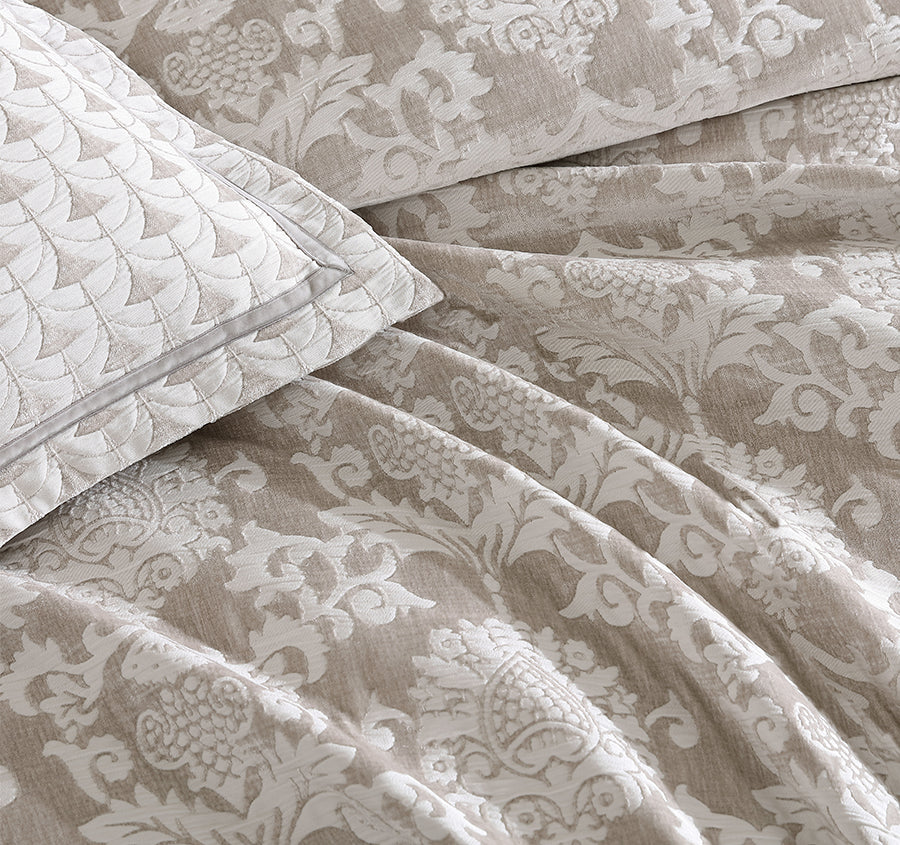 Imperial Quilt Cover Set Range Stone