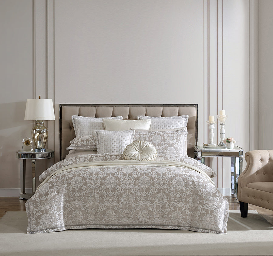 Imperial Quilt Cover Set Range Stone