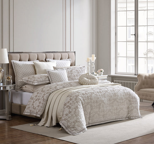 Imperial Quilt Cover Set Range Stone
