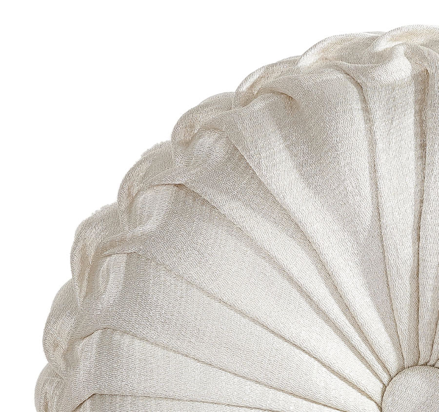 Octavia 36cm Filled Round Cushion Champagne