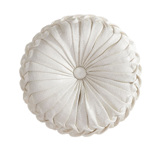 Octavia 36cm Filled Round Cushion Champagne