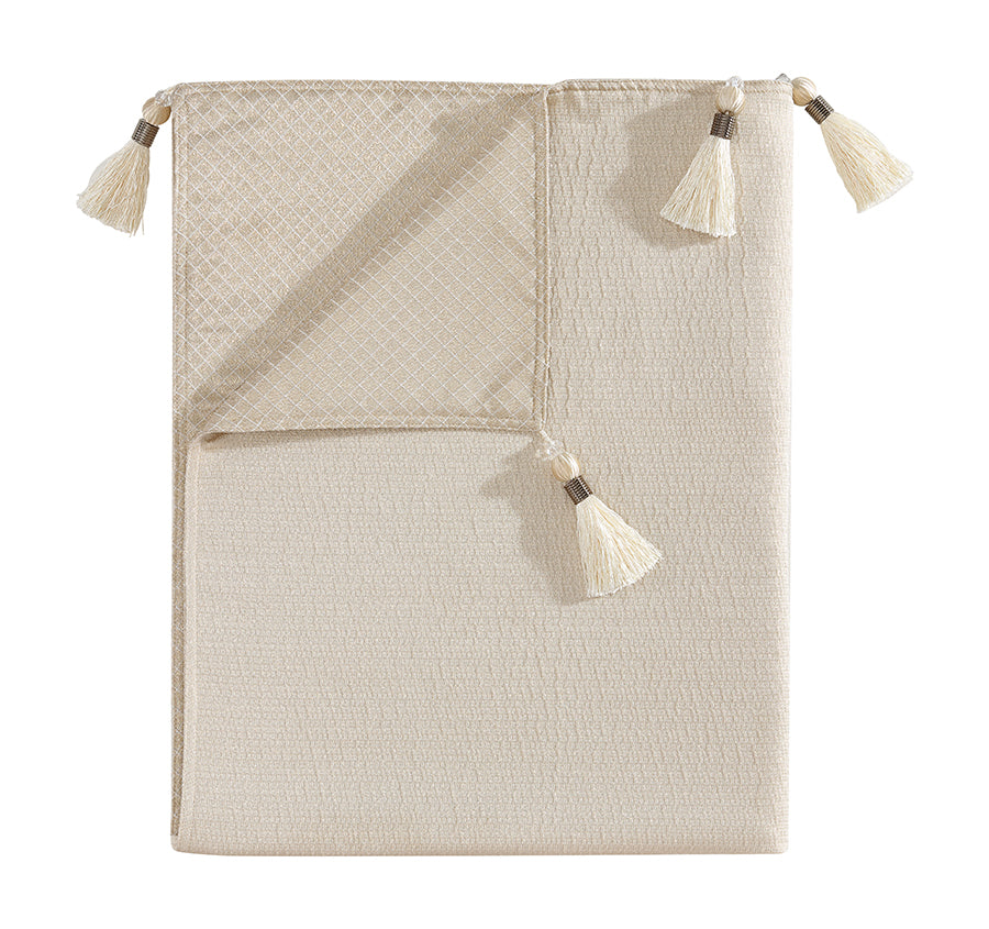 Octavia 135x220cm Throw Rug Gold