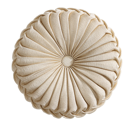 Octavia 36cm Filled Round Cushion Gold