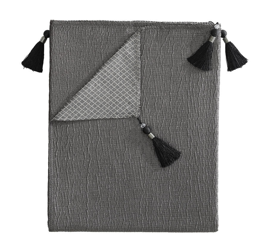 Octavia 135x220cm Throw Rug Granite