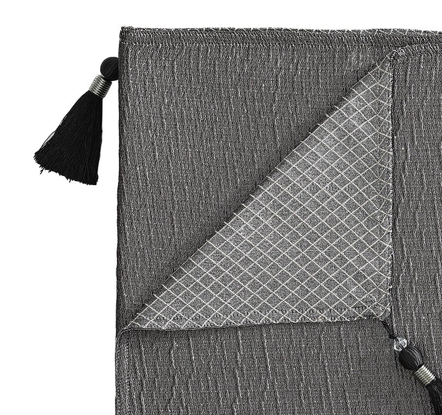 Octavia 135x220cm Throw Rug Granite