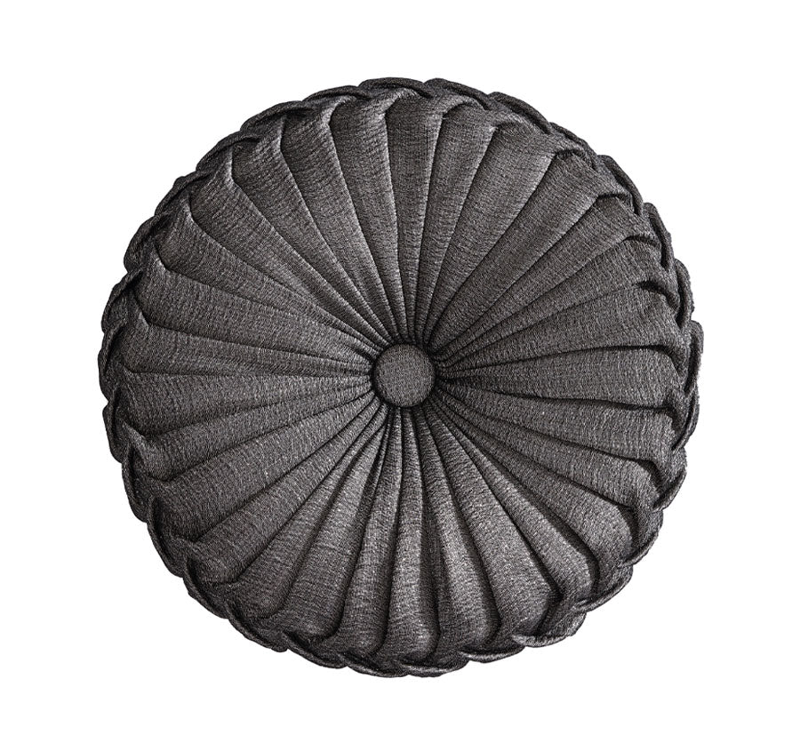 Octavia 36cm Filled Round Cushion Granite