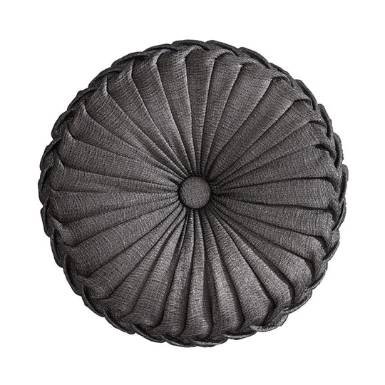 Octavia 36cm Filled Round Cushion Granite