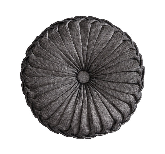 Octavia 36cm Filled Round Cushion Granite