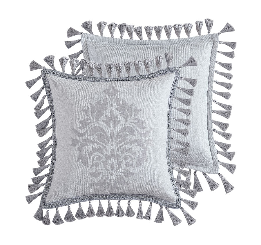 Orion European Pillowcase Silver