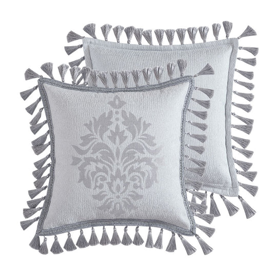 Orion European Pillowcase Silver