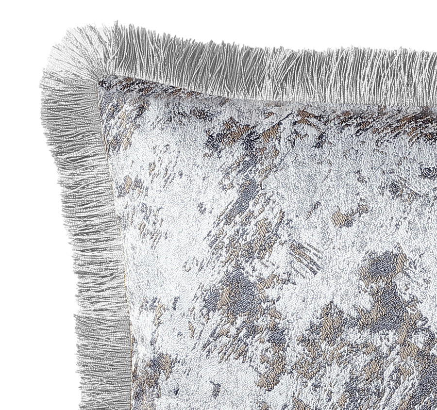 Trieste 45x45cm Filled Cushion Silver