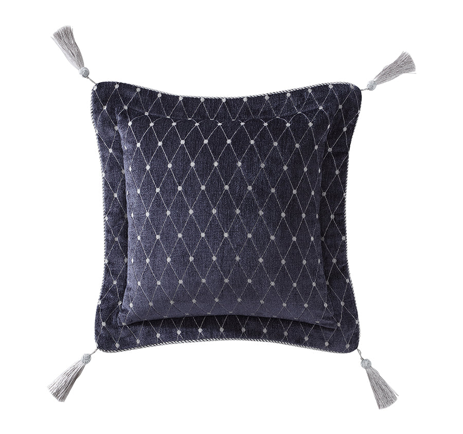 Esmeralda 45x45cm Filled Cushion Ink