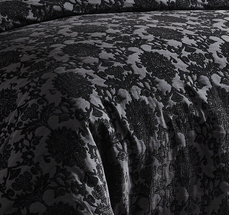 Imperial Quilt Cover Set Range Black