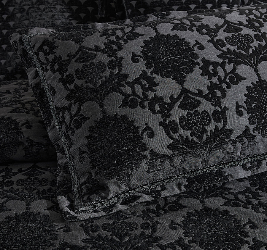 Imperial Quilt Cover Set Range Black