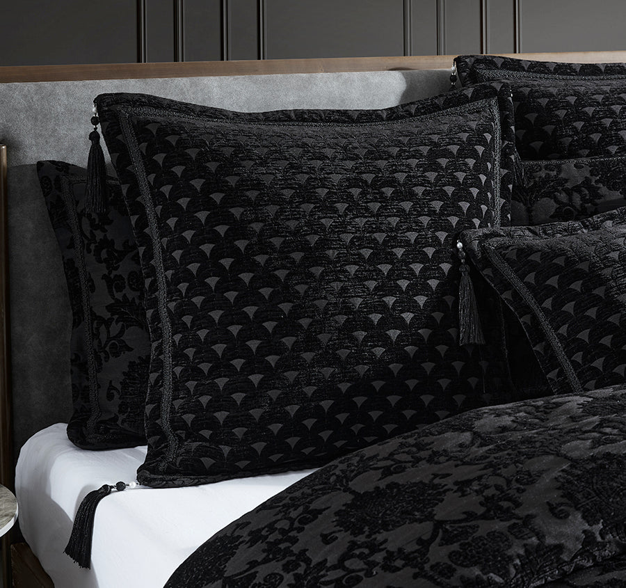 Imperial Quilt Cover Set Range Black