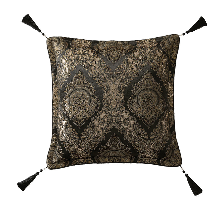 Monarch European Pillowcase Black