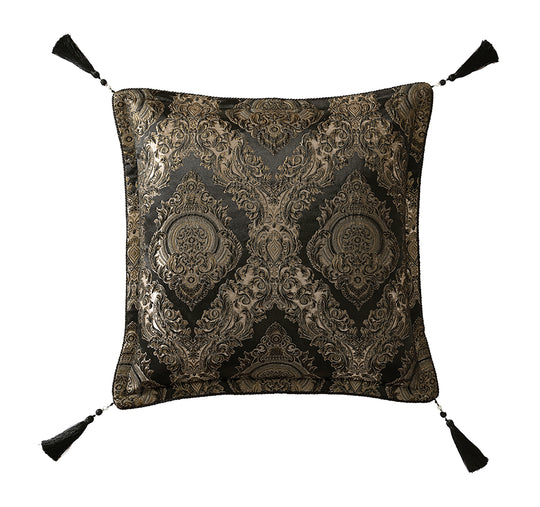 Monarch European Pillowcase Black