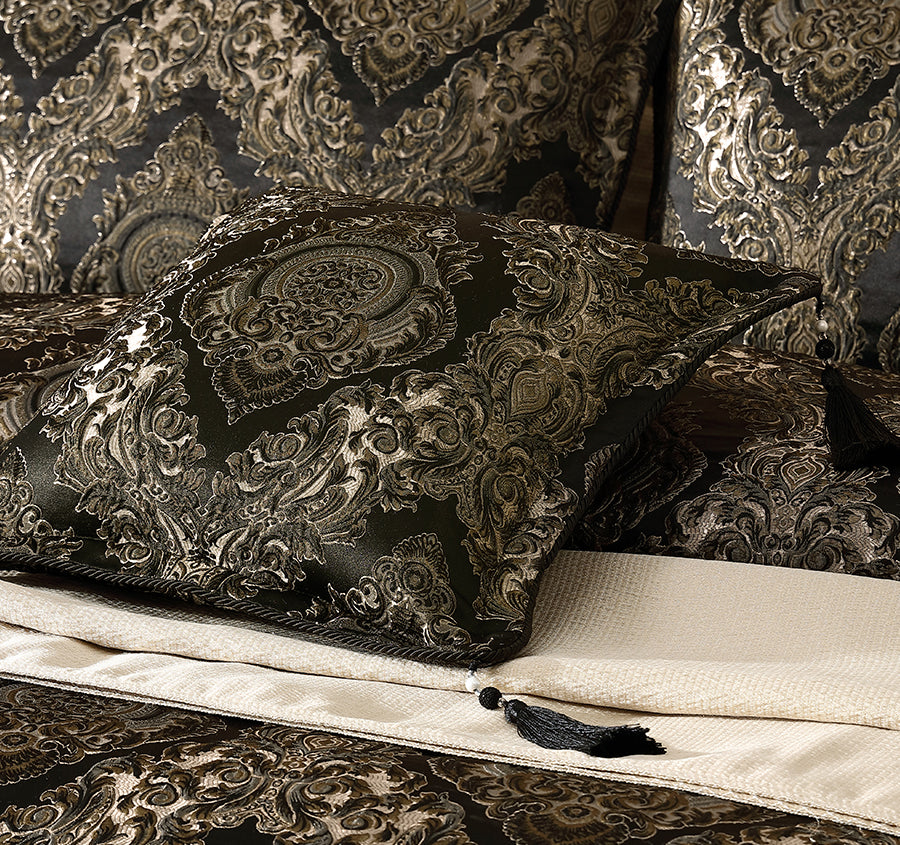 Monarch Quilt Cover Set Range Black