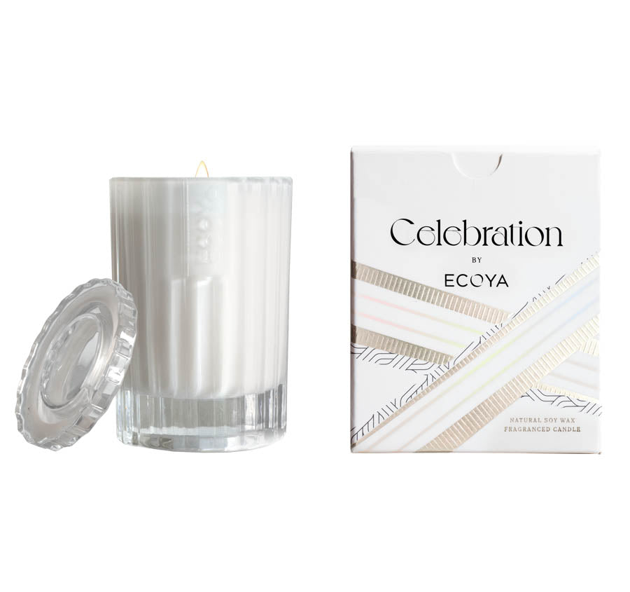 Celebration Mini Candle 80g White Musk and Warm Vanilla