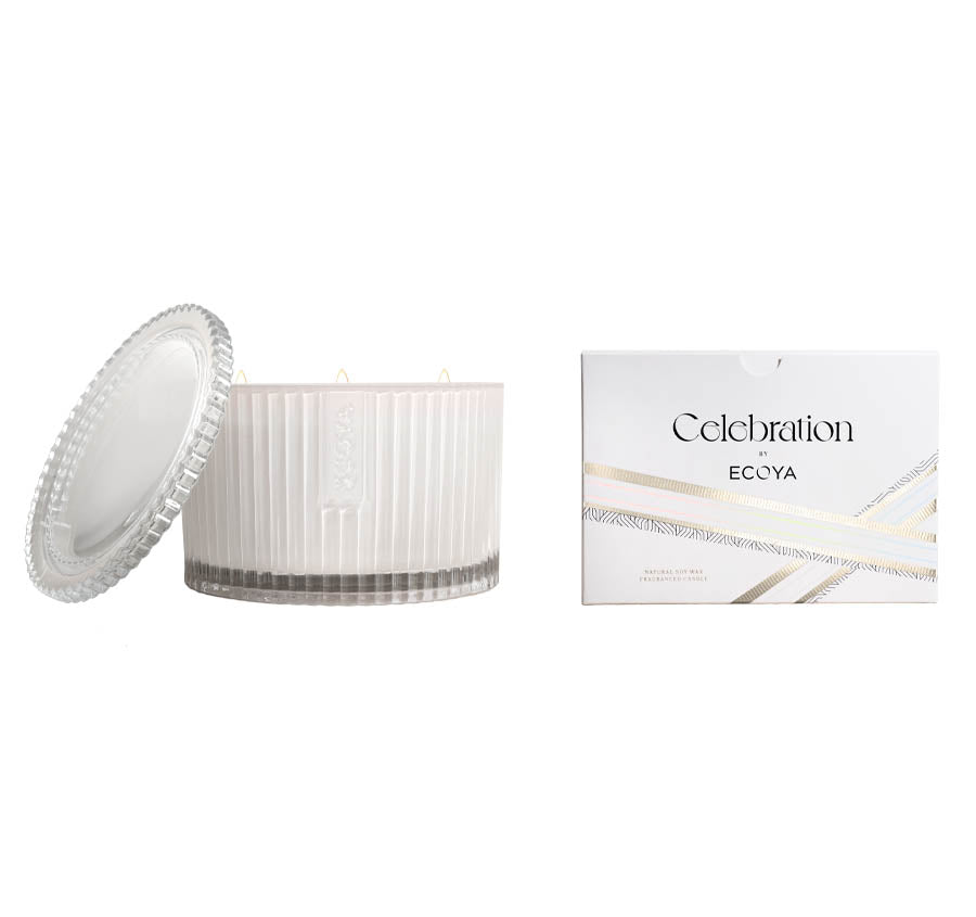 Celebration Grand Candle 900g White Musk and Warm Vanilla