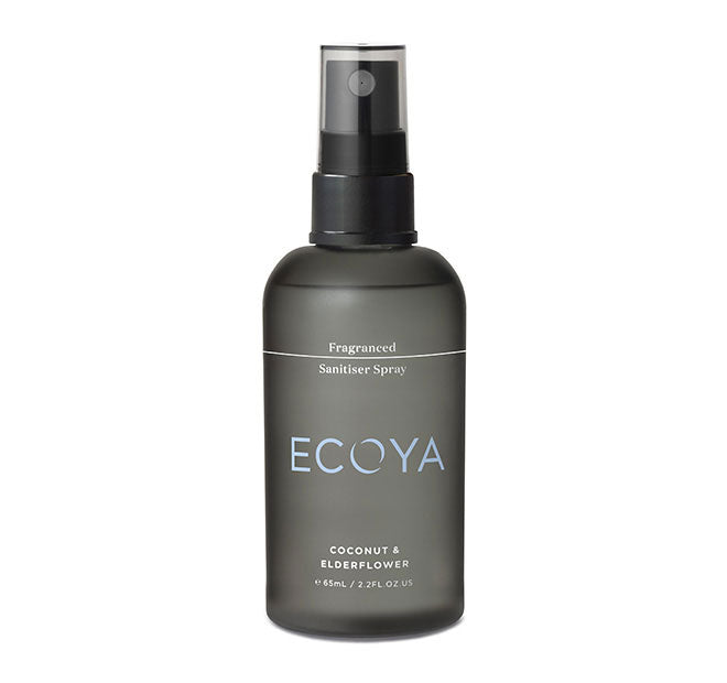 Hand Sanitiser and Surface Spray 65ml Coconut and Elderflower