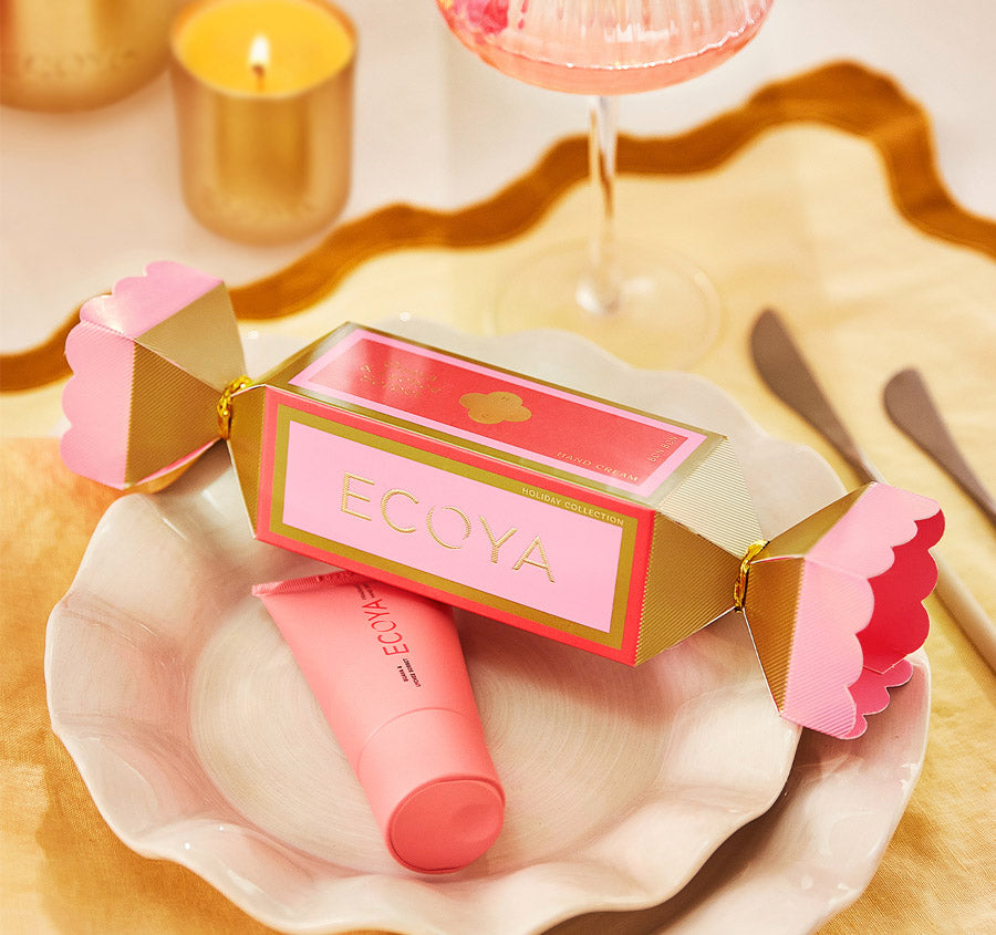 Festive Holliday Collection Bon Bon Hand Cream Guava and Lychee Sorbet