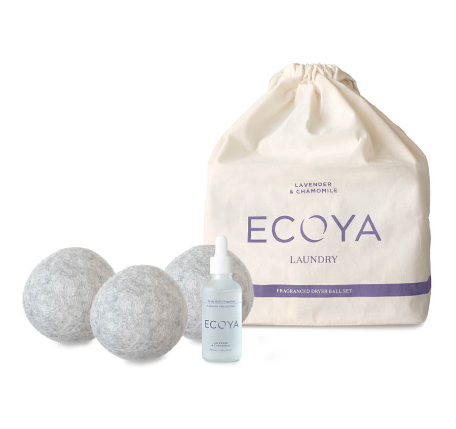 Laundry Dryer Ball Set Lavender and Chamomile
