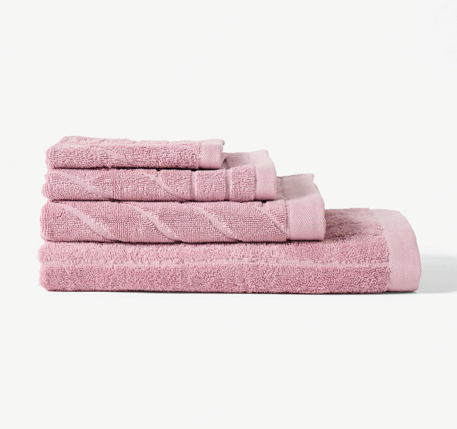 Isle 600GSM Cotton Bath Towel Range Rose Manchester Warehouse