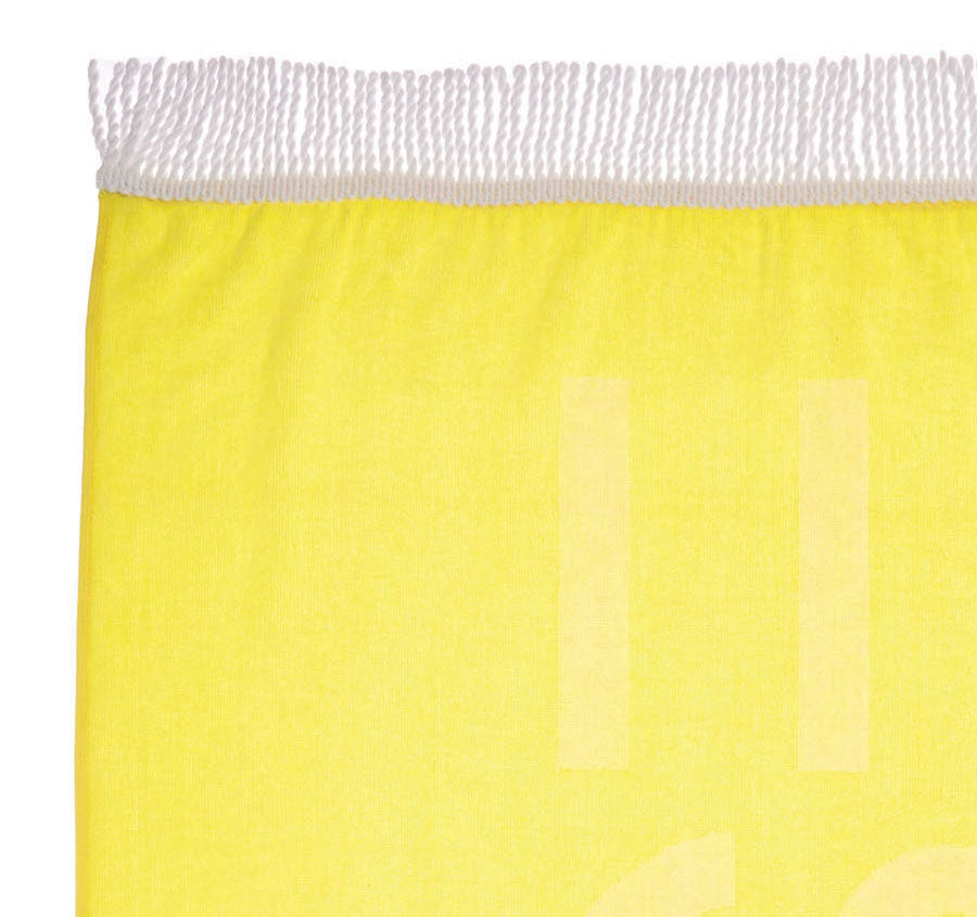 Raglan 80x160cm Beach Towel Yellow