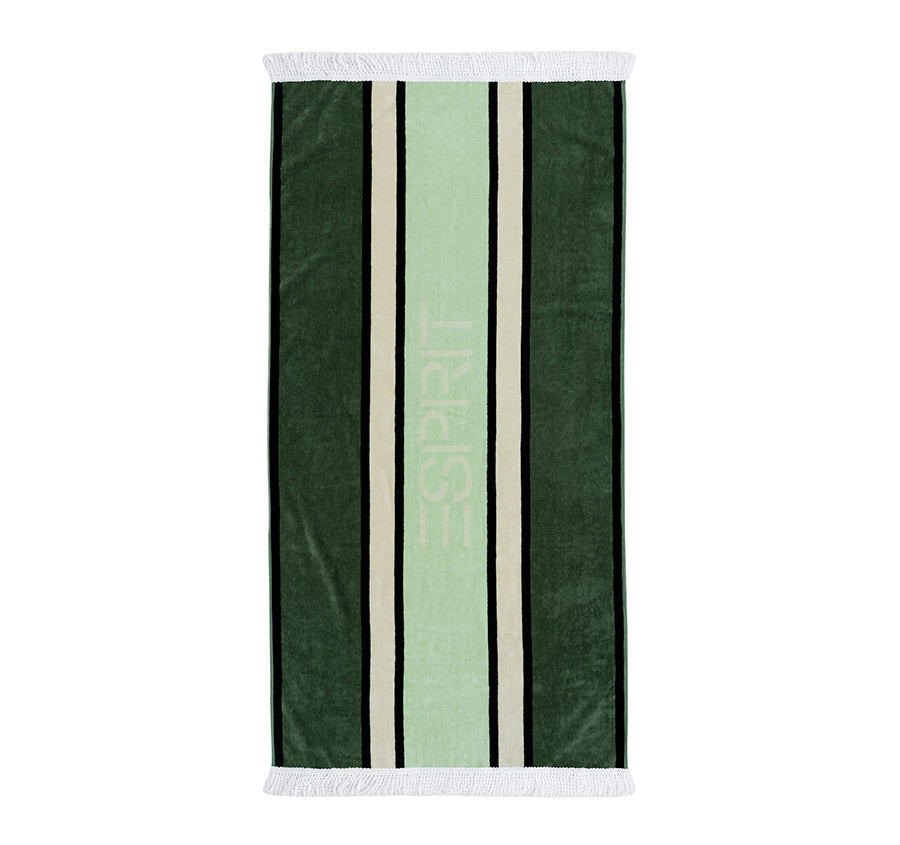 Tidal 80x160cm Beach Towel Olive