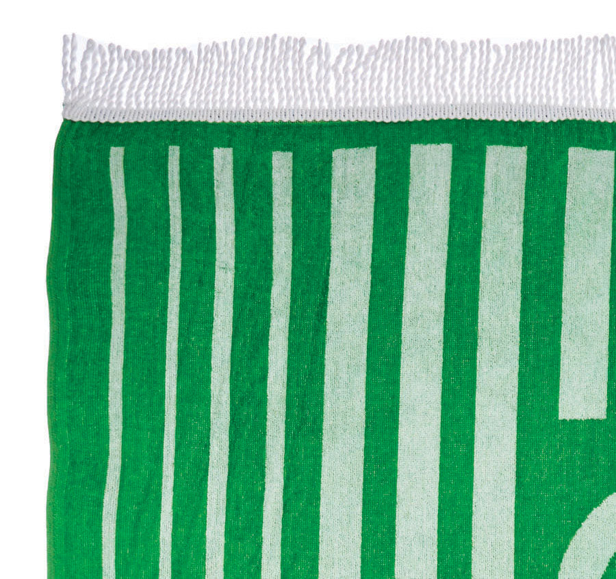 Zenon 80x160cm Beach Towel Green