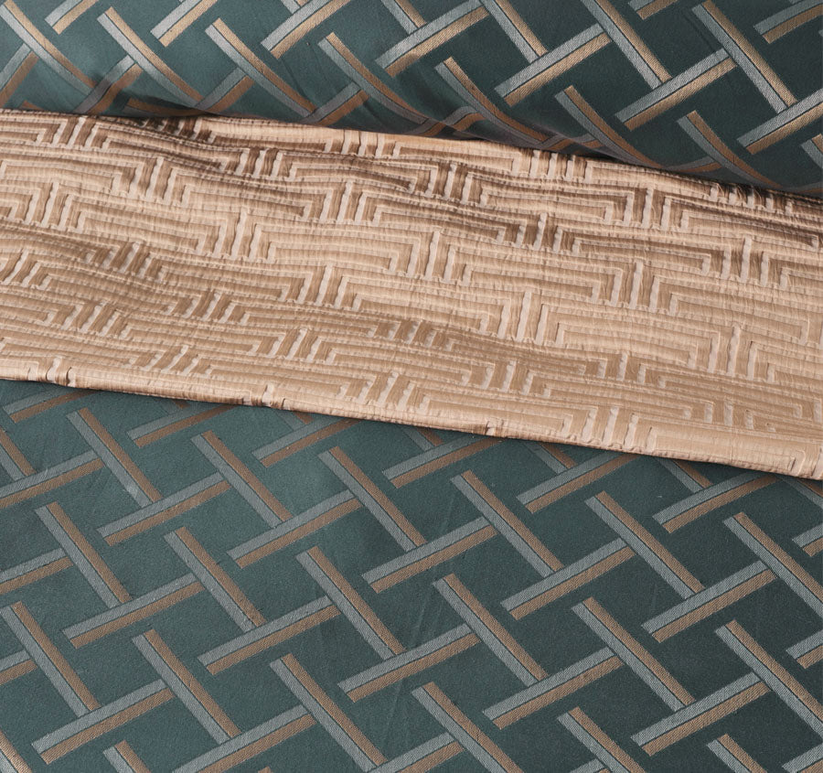 Valeria Quilt Cover Set Range Slate