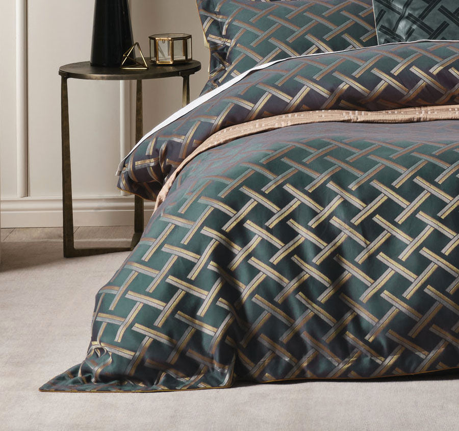 Valeria Quilt Cover Set Range Slate