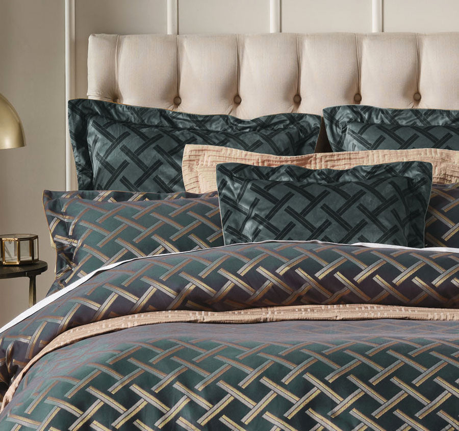 Valeria Quilt Cover Set Range Slate