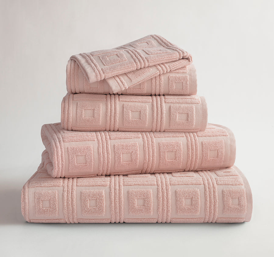 Astoria 580gsm Cotton Bath Towel Range Blush