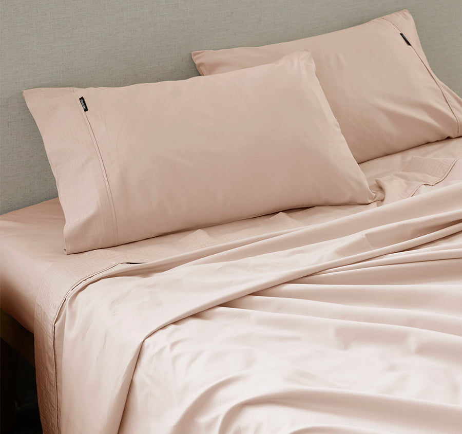 Keye 500TC Cotton Mega Sheet Set Range Blush