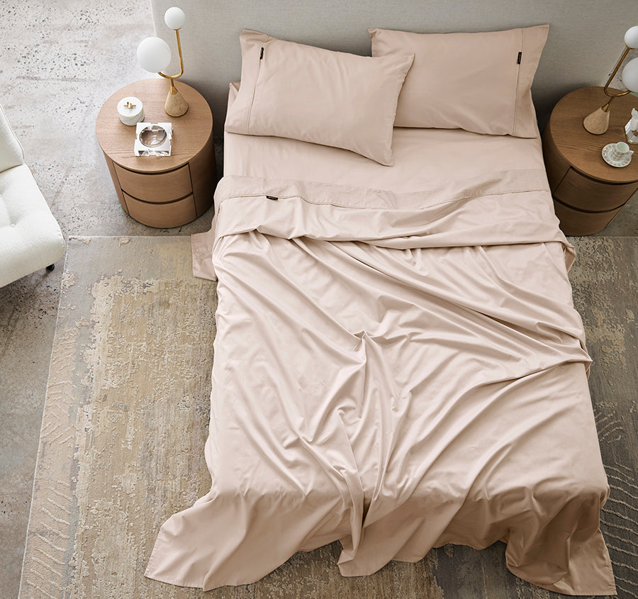 Keye 500TC Cotton Mega Sheet Set Range Blush