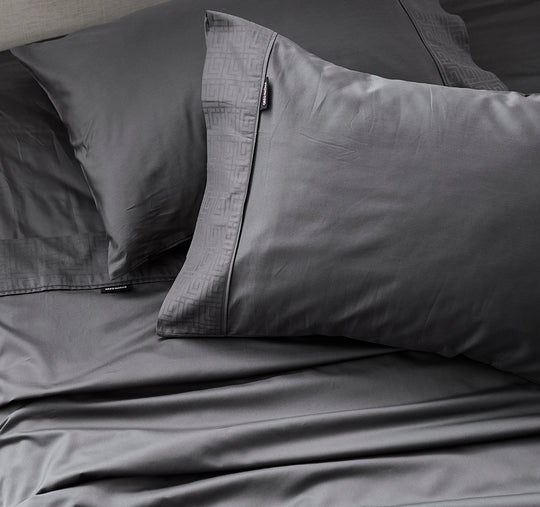 Keye 500TC Cotton Mega Sheet Set Range Charcoal