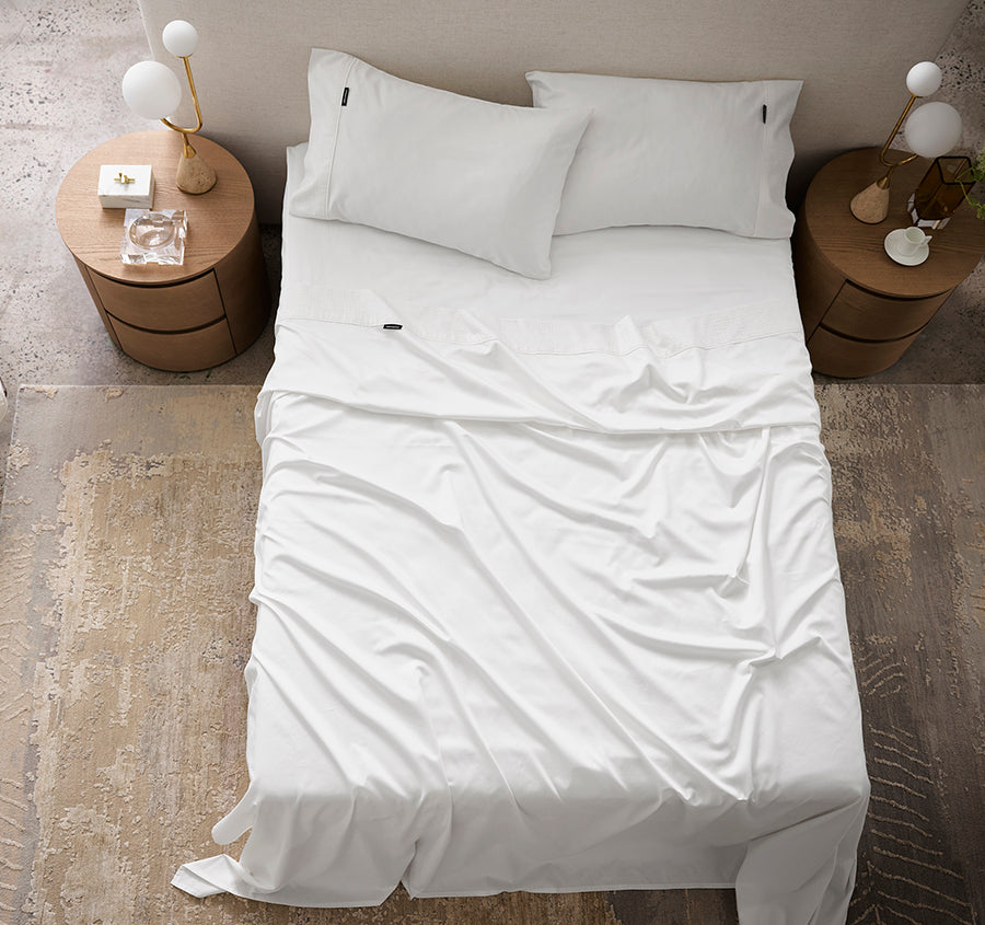 Keye 500TC Cotton Mega Sheet Set Range White
