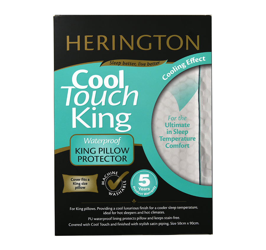 Cool Touch Waterproof King Pillow Protector