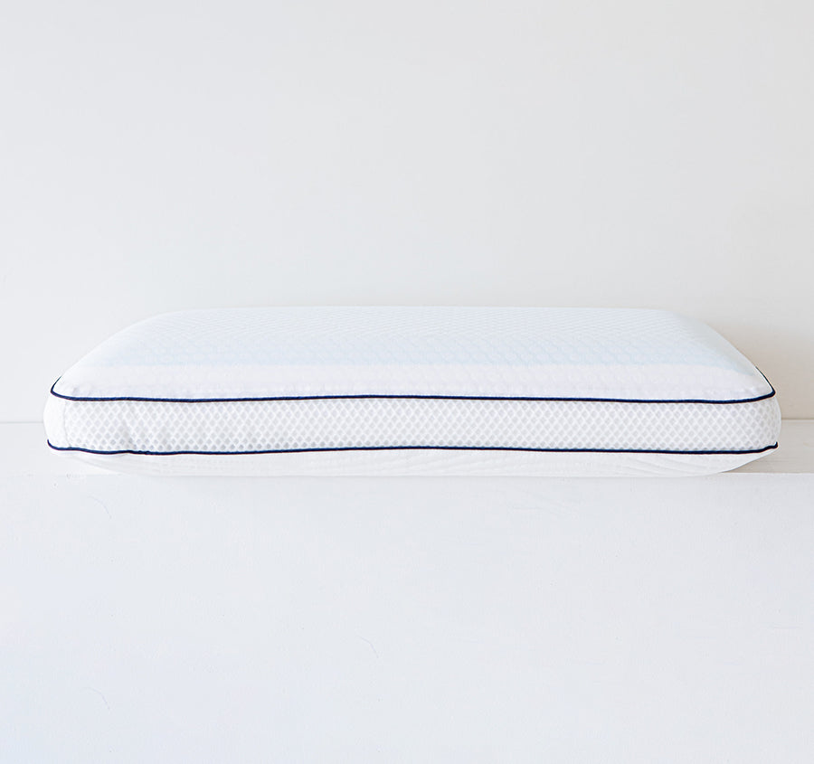 Gel Cooled Memory Foam Standard Pillow Low