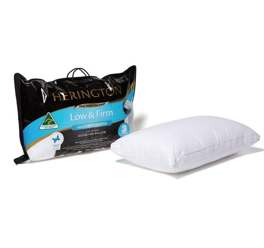 Gusset Low and Firm Pillow