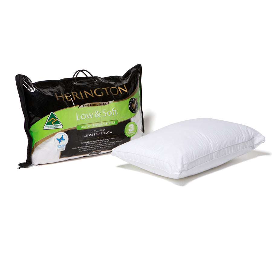 Gusset Low and Soft Pillow