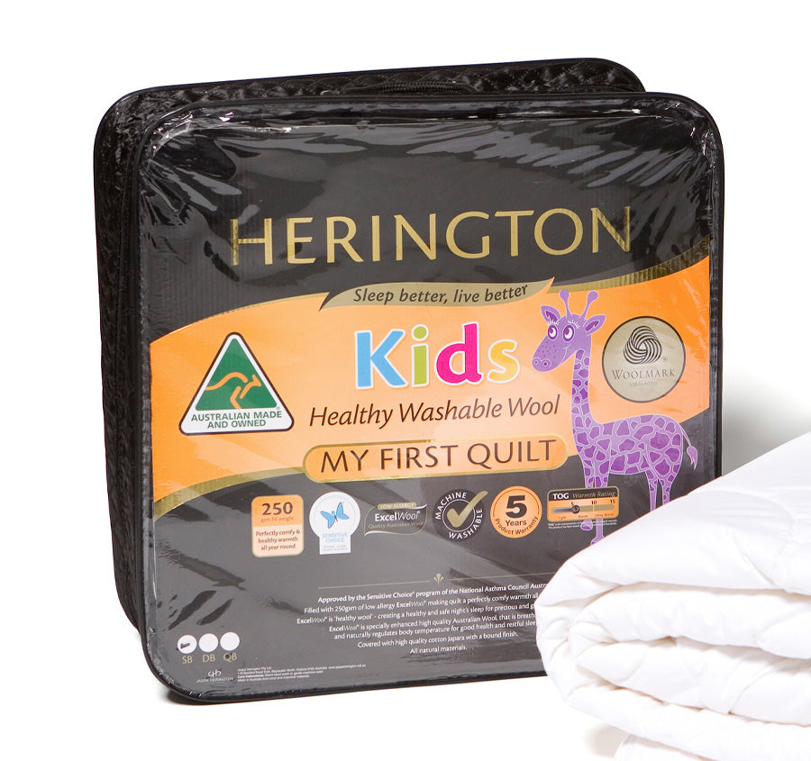 Kids Washable Wool 250GSM Quilt Range