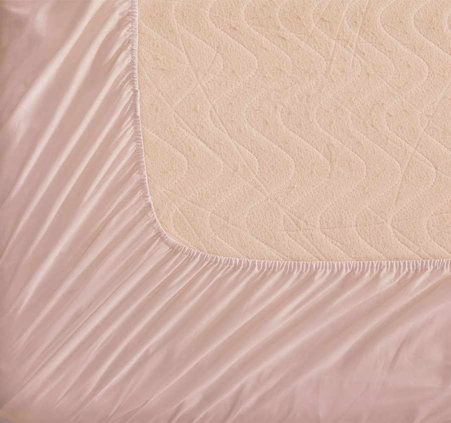 Drift Stonewashed Cotton Mega Fitted Combo Set Range Blush Pink