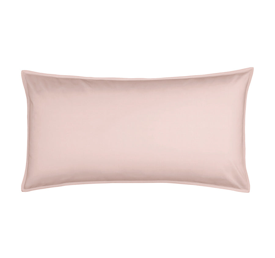 Drift Stonewashed Cotton King Pillowcase Blush Pink