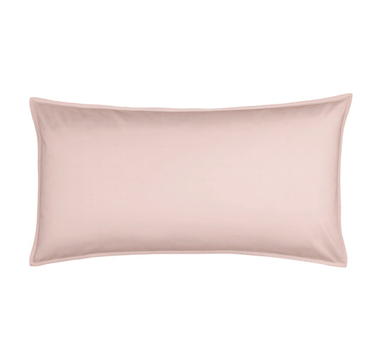 Drift Stonewashed Cotton King Pillowcase Blush Pink