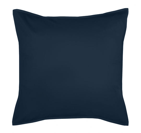 Drift Stonewashed Cotton European Pillowcase Denim Navy
