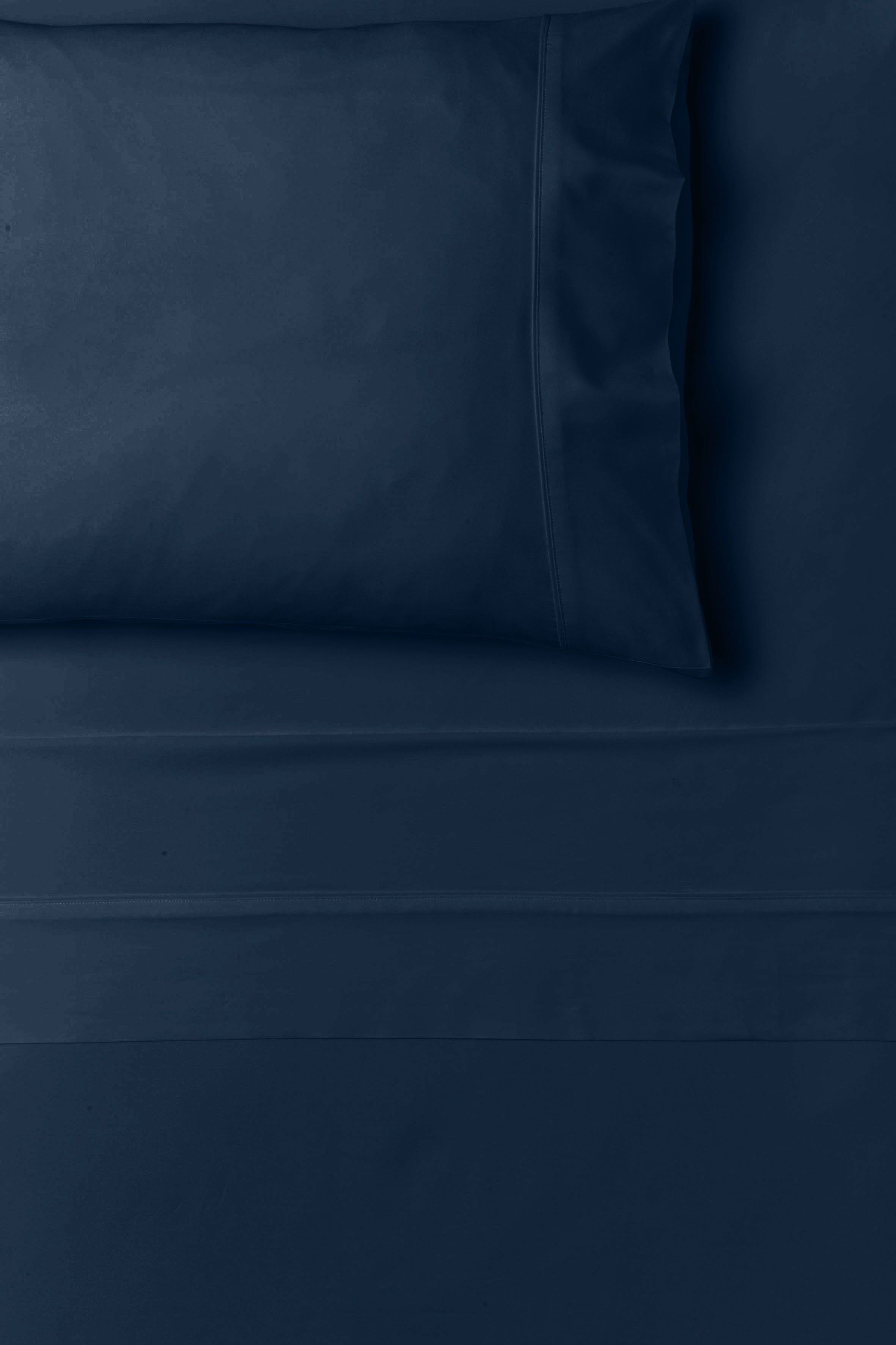 Drift Stonewashed Cotton Mega Sheet Set Range Denim Navy