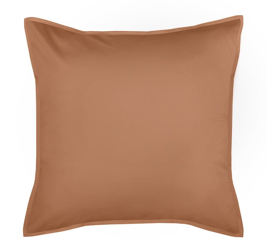 Drift Stonewashed Cotton European Pillowcase Earth Clay